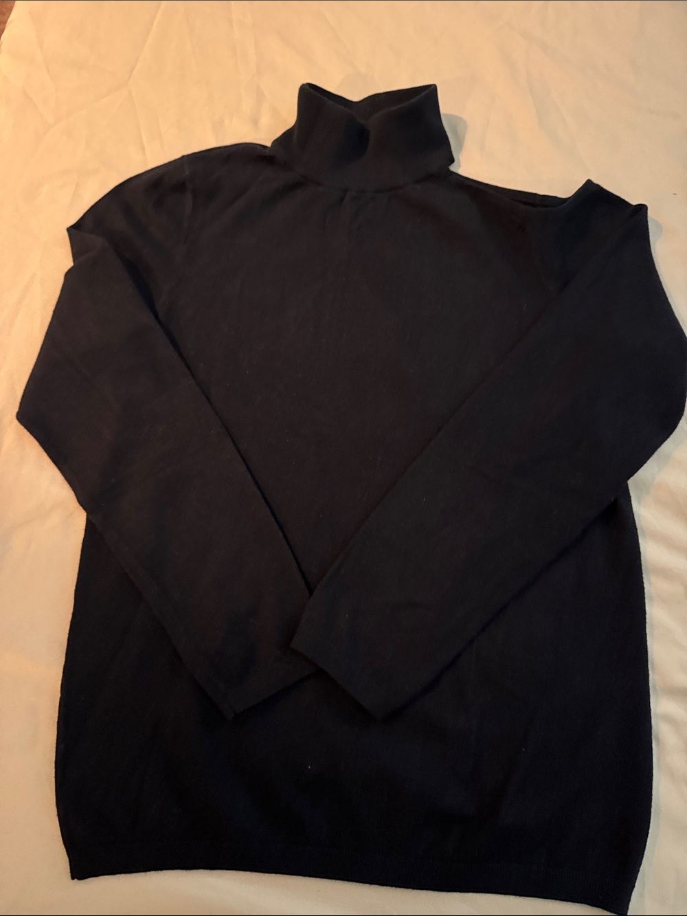 Women’s Black Turtleneck Sweater - Long-Sleeve Knit